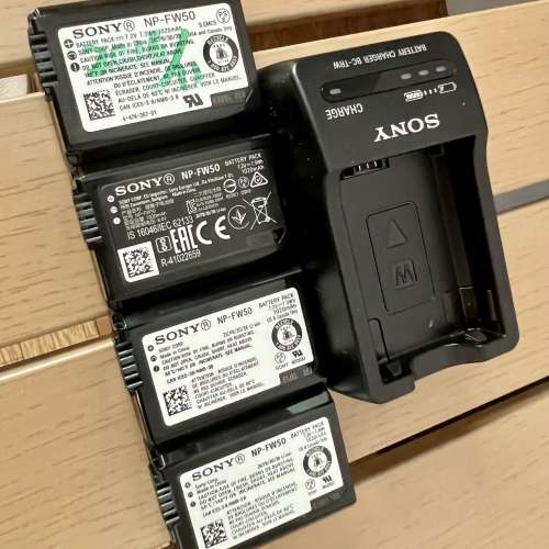 SONY NP-FW50  BC-TRW 打包價格