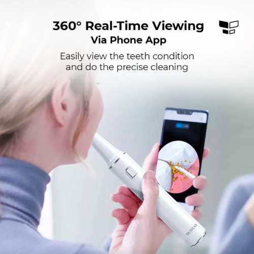 SUNUO T12 Plus Ultrasonic WiFi Tooth Cleaner