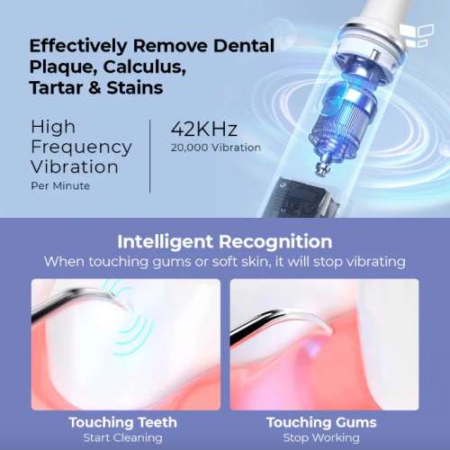 SUNUO T12 Plus Ultrasonic WiFi Tooth Cleaner