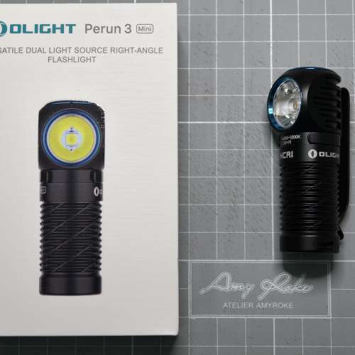 近全新 Olight Perun雷神 Mini3 多功能爆光頭燈 高顯色 微黃光 磁吸充電電筒 終生保養
