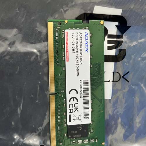 99新 ADATA 威剛 DDR4 2666 16G 筆記本記憶體 SO-DIMM (京東自營終生質保/提供發票...