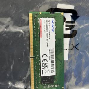 99新 ADATA 威剛 DDR4 2666 16G 筆記本記憶體 SO-DIMM (京東自營終生質保/提供發票...