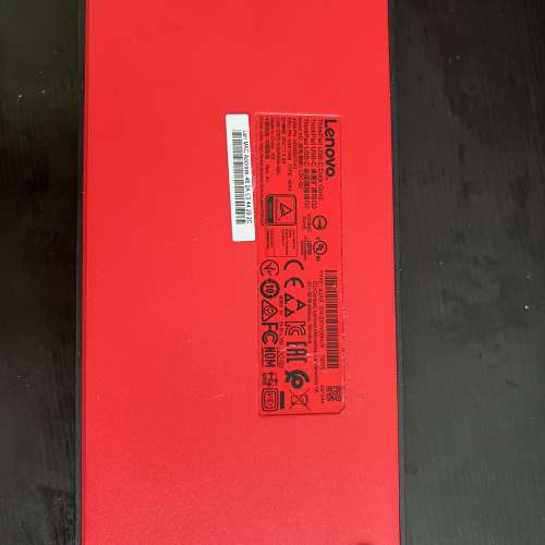 自用99新 原裝 Lenovo ThinkPad USB-C Dock Gen 2 擴展塢 (全套原裝線火牛/現售$420...