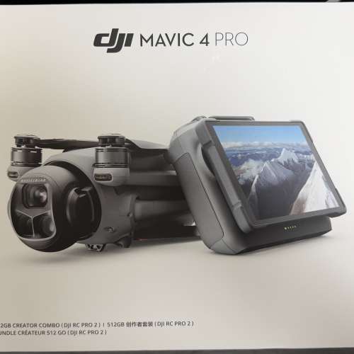 [幾乎全新] 香港行貨DJI Mavic 4 Pro 創作者套装 連 2年DJI Care隨心換