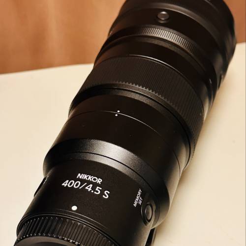95% like new Nikon NIKKOR Z 400mm F4.5 S VR Lens + Nikon Arcrest I 95mm Filter
