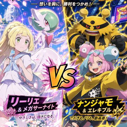 牌組2副 莉莉艾的拍擋@沙奈朵VS 奇樹 的拍擋@電擊魔獸 pokemon ptcg