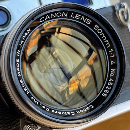 Canon 50mm f/1.4 LTM 旁軸鏡頭