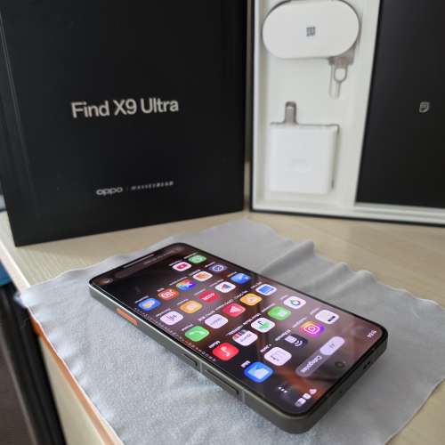 (中環元朗) OPPO Find X9 Ultra (12+512gb China Ver. Warranty to May2027)