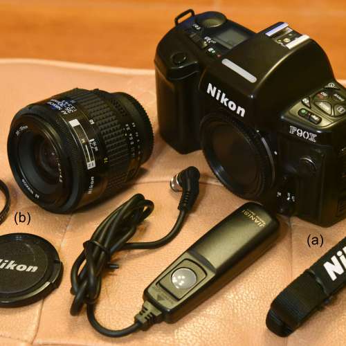 平售新淨Nikon F90X菲林機連Nikkor 35-70mm自動/手動變焦鏡