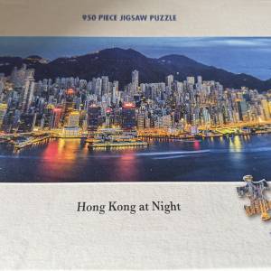 香港維多利亞港夜景砌圖(950塊）
