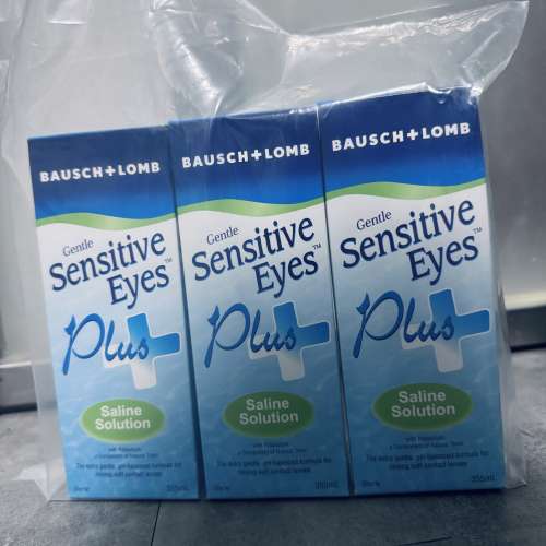 Bausch + Lomb Sensitive Eyes Plus Saline Solution