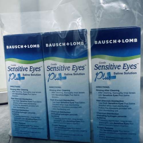 Bausch + Lomb Sensitive Eyes Plus Saline Solution
