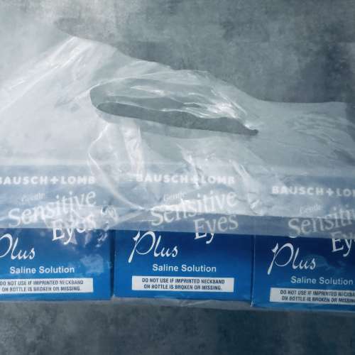 Bausch + Lomb Sensitive Eyes Plus Saline Solution