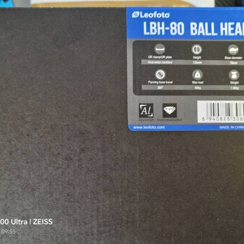 Leofoto  LBH-80双波雲台