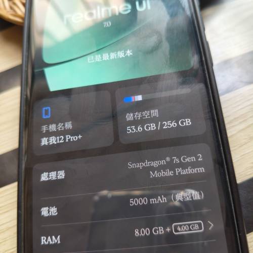 真我12 Pro Plus 5G（6400萬長焦鏡頭）