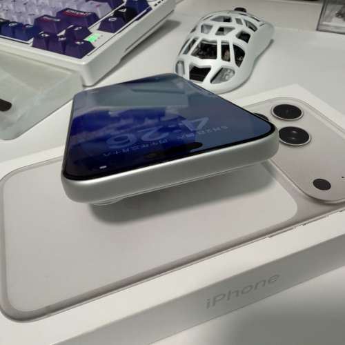 iPhone 17 pro max 256G 銀 可換S26 ultra x300 ultra