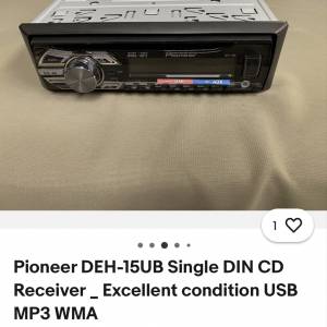 汽車音響主機Pioneer MVH-24V