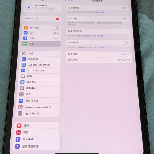 iPad Pro 11 M4 256GB WiFi Only 灰色 (95新)