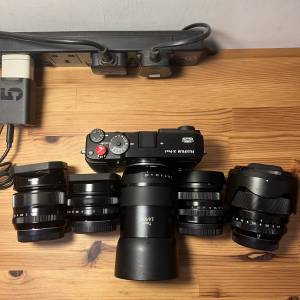 Fujifilm X-Pro1 相機及鏡頭套裝
