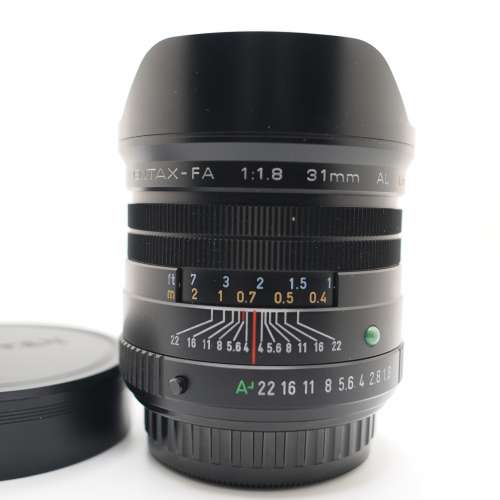 Pentax FA 31mm F1.8 AL Black SMC 黑色