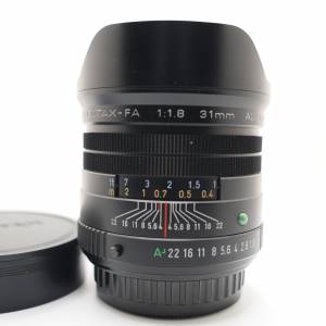 Pentax FA 31mm F1.8 AL Black SMC 黑色