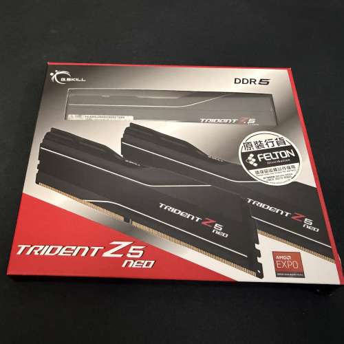 64G DDR5 TridentZ NEO 6000MTS CL30