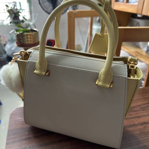 Charles and Keith 拼色手袋