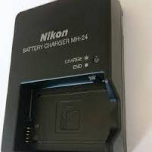nikon mh-24 充電器  Nikon D3100、D3200、D3300、D3400、D3500、D5100、D5200、D53...