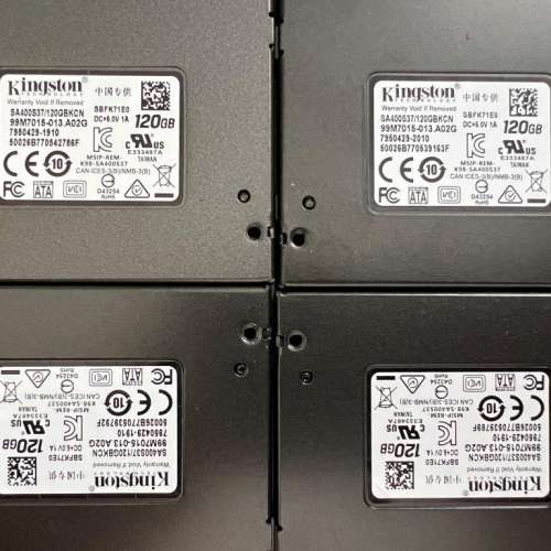 2.5 SSD 120GB X 4
