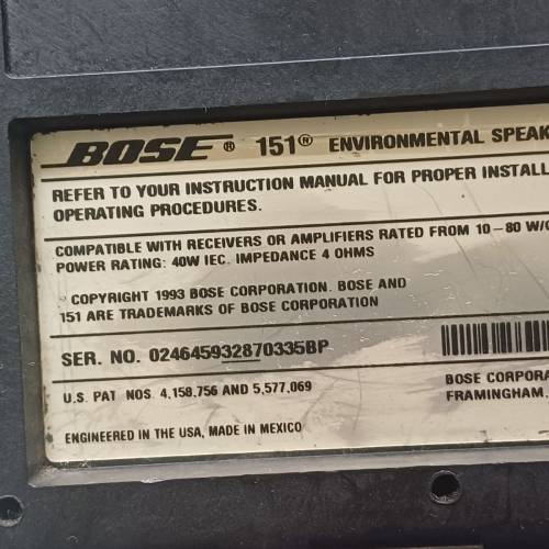 bose 151 單隻