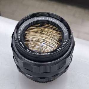 PENTAX SUPER-TAKUMAR 50MM F1.4 勁黃 M42 MOUNT