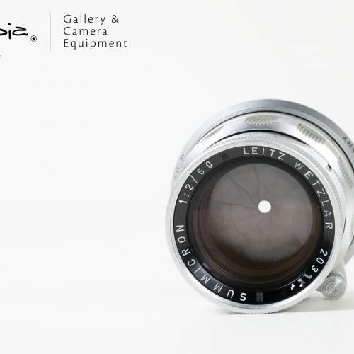 || Leica Summicron-M 50mm F2 - Silver / Rigid v2 / Dual Scale (SN: 203xxxx) ||
