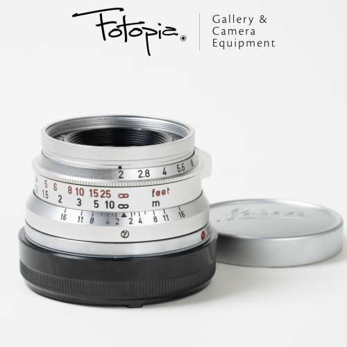 || Leica Summicron-M 35mm F2 - Silver / v1 / 8 Elements / Germany ||