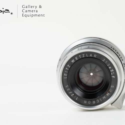 || Leica Summicron-M 35mm F2 - Silver / v1 / 8 Elements / Germany ||