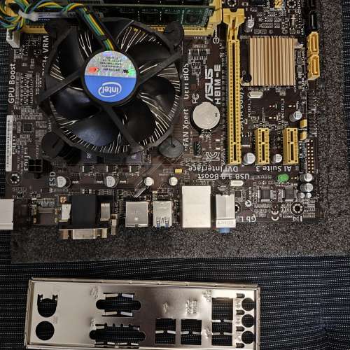 ASUS H81ME/i3 4130 cpu/8G DDR3 RAM