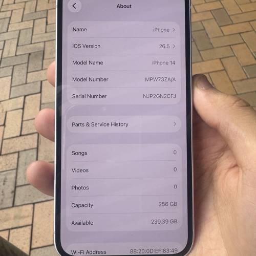 iphone 14 256GB港版