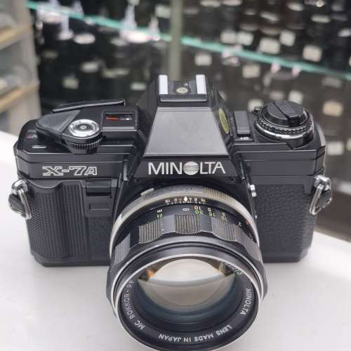 MINOLTA X-7A + MC 58MM F1.4 全正常