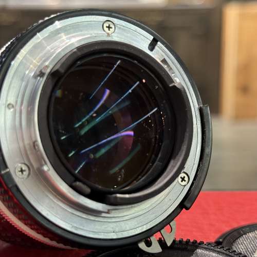 Nikon 105mm f2.5 Nikkor AI-S Lens with filter and caps