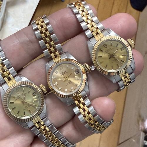 特價 女裝金鋼 Tudor 92513 勞的勞底 K金狗牙圈 平X到笑😆$2288/1隻