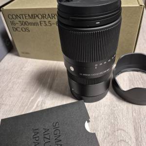 Sigma 16-300mm F3.5-6.7 DC OS | Contemporary （RF Mount)