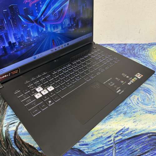 (ASUS TUF❤️&zwj;🔥17.3寸電競機)ASUS AMD Ryzen 7 6800H /8,16,32GB Ram/128,256,5...