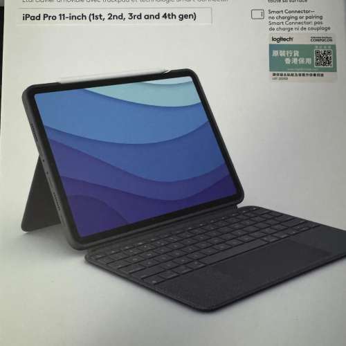Logitech Combo Touch iPad Pro 鍵盤保護套