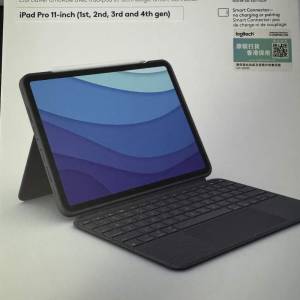 Logitech Combo Touch iPad Pro 鍵盤保護套