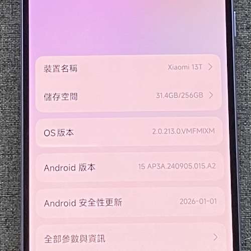 (12+256) 小米 13T Leica 鏡頭 (xiaomi mi)