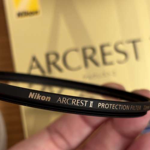 全新 日本制 Nikon ARCREST II 72mm 保護濾鏡
