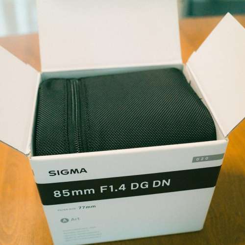 Mint Sigma 85mm f1.4 DG DN FE