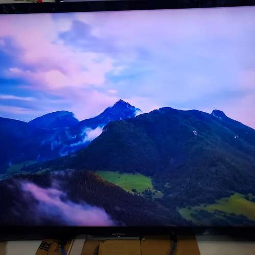 SONY  Bravia KD-55X9000A  Triluminos display  4K  連遙控 日本制造一代機王。