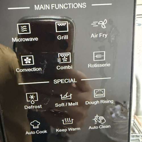 Whirlpool Microwave Oven 惠而浦4合一多功能氣炸燒烤山微波爐