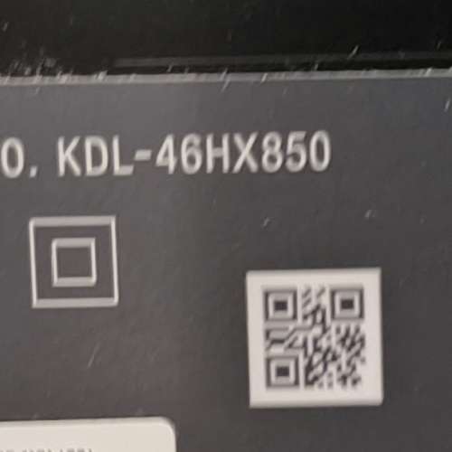 日本製Sony KDL-46HX850