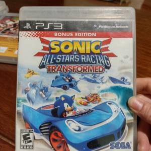 美版 PS3 game Sonic 賽車